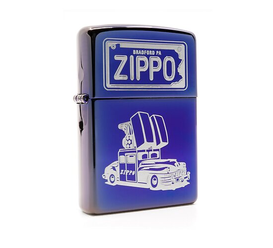 Zippo car indigo mood