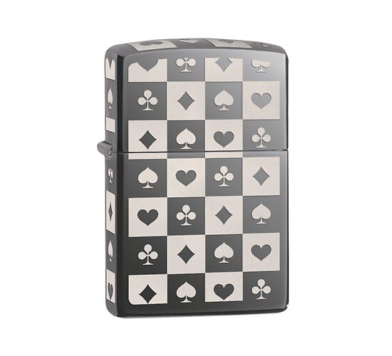 Zippo card suits