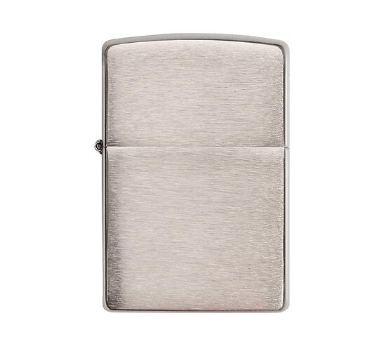 Zippo chrome brushed