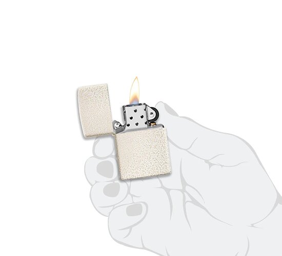 Zippo classic mercury glass