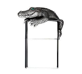 Zippo Crocodile 3D figurine