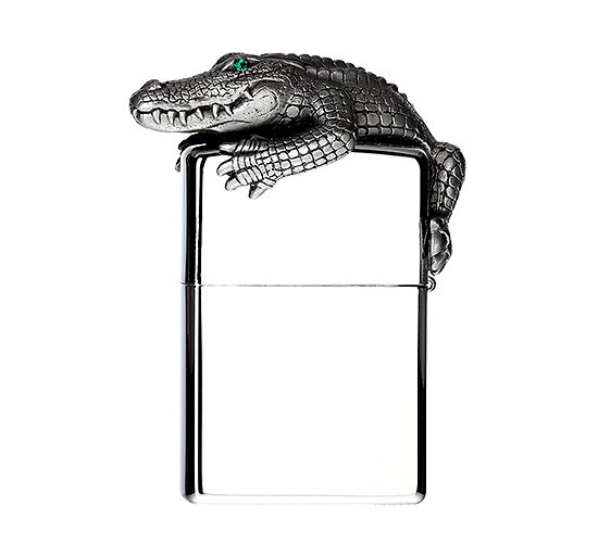 Zippo crocodile 3d figurine 2
