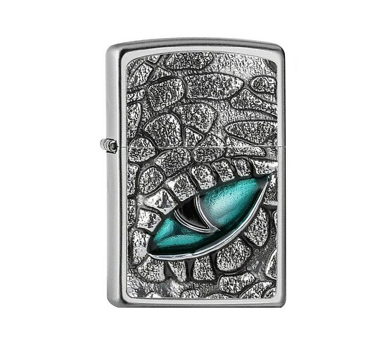 Zippo crocodile eye