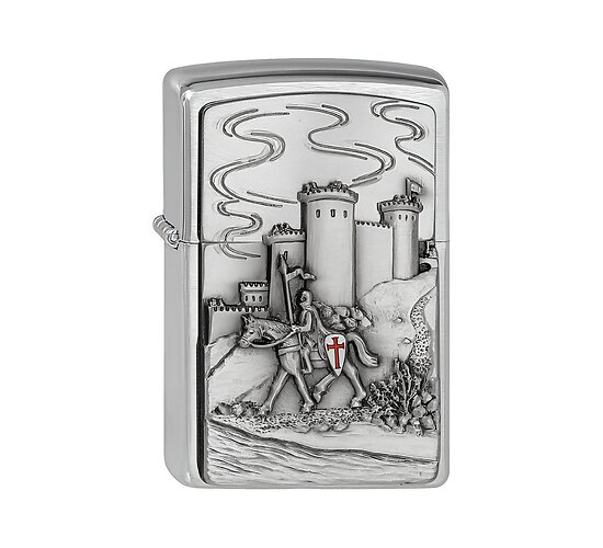 Zippo crusade castle emblem