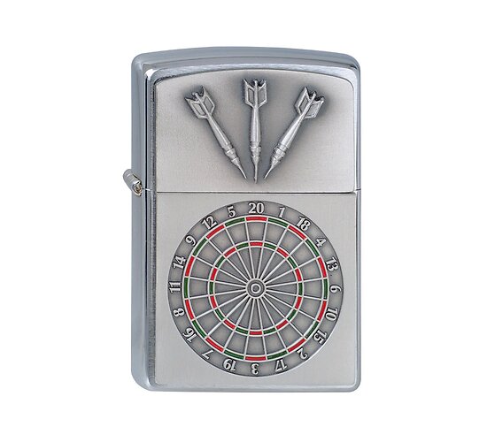 Zippo dartboard emblem