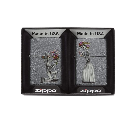Zippo day of the dead skull