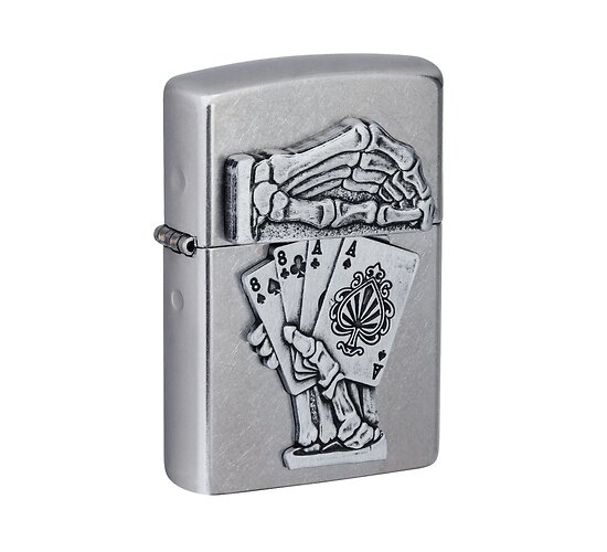 Zippo dead mans hand emblem
