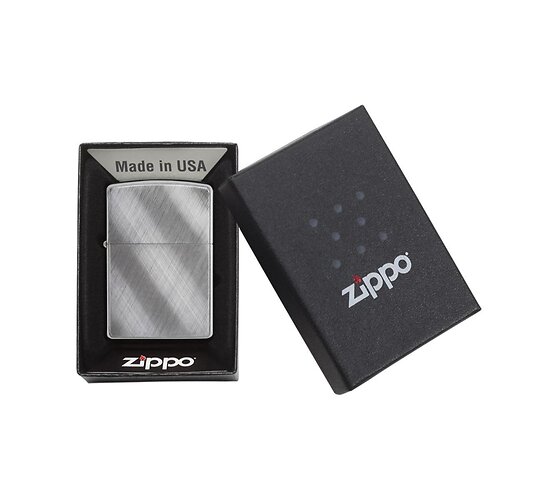 Doosje met de Diagonal Weave  van Zippo