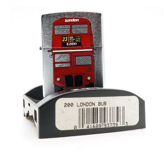 Zippo doosje box 2004 londen bus