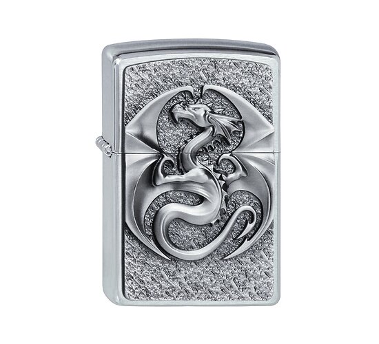 Zippo dragon 3d emblem