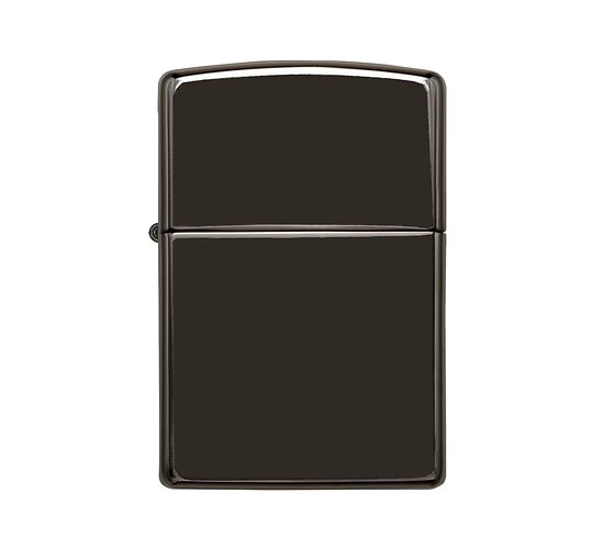 Zippo ebony