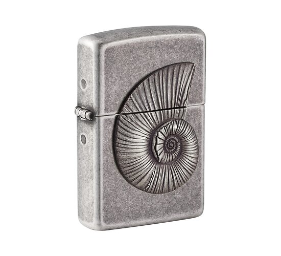 Zippo fossil shell emblem 2008203