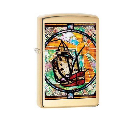 Zippo fusion ship brass