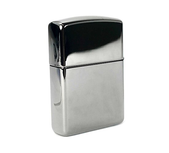 Achterkant van de Fusion gekko zippo aansteker