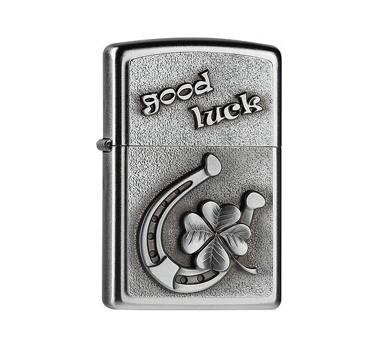 Zippo good luck