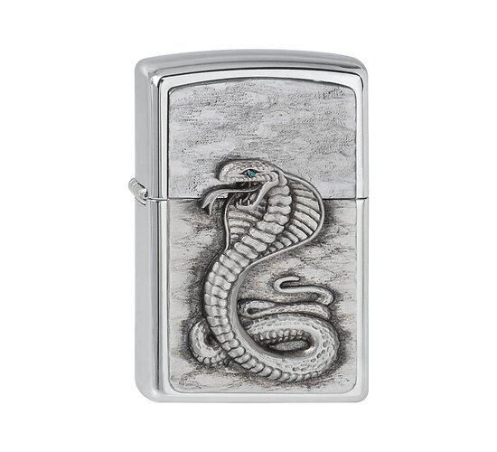 Zippo green eyed cobra