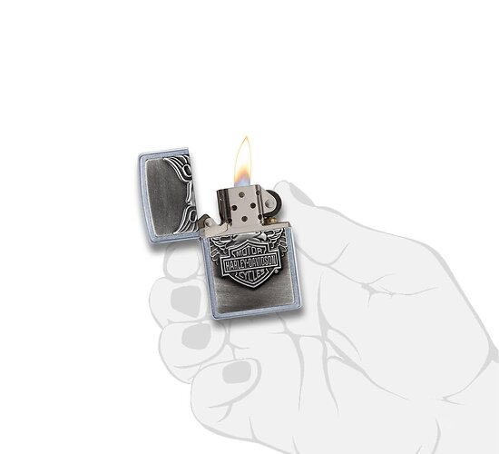 Zippo harley davidson edgy eagle