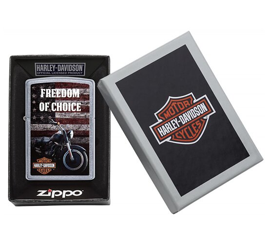 Zippo hd freedom of choice doosje