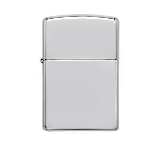 Zippo high polish chrome armor heavy wall
