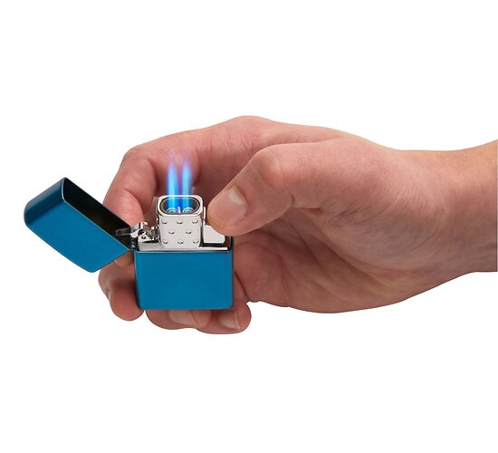 Zippo insert butane double torch blue flame