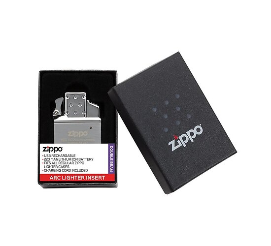 Zippo insert double beam