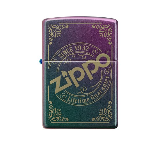 Zippo iriserend since 1932