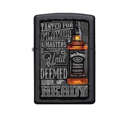Zippo jack daniel black 60002093