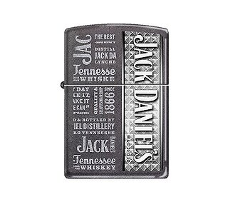 Zippo Jack Daniel's grey dusk
