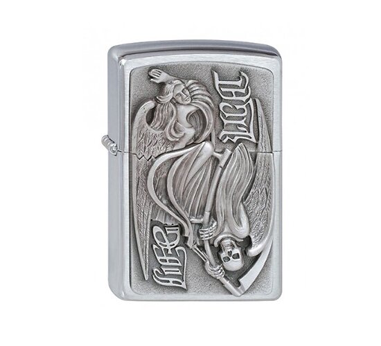 Zippo life death emblem