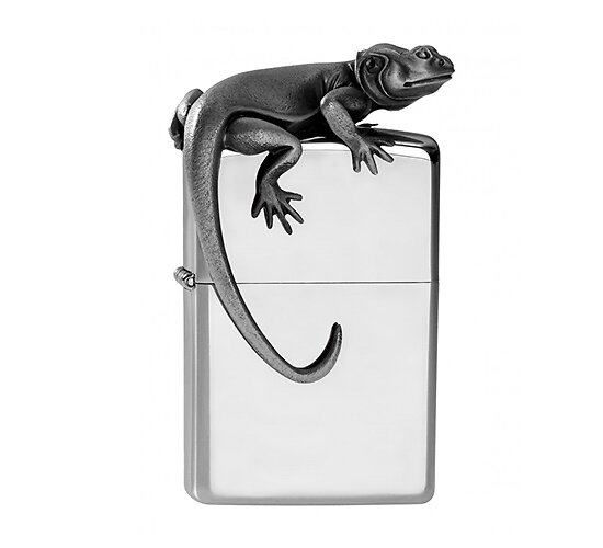 Zippo lizard figurine
