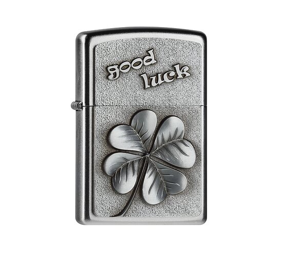 Zippo luck clover