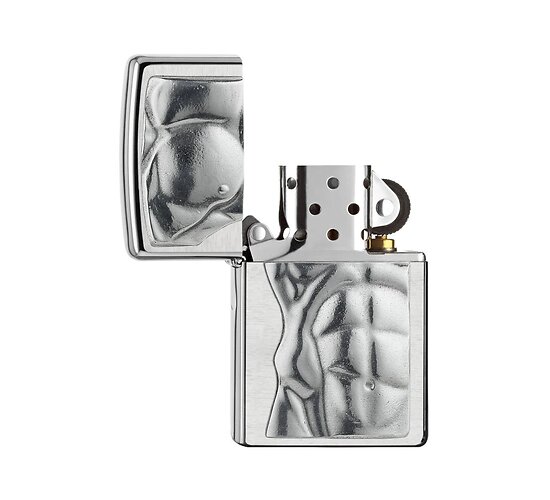 Zippo male torso 3d