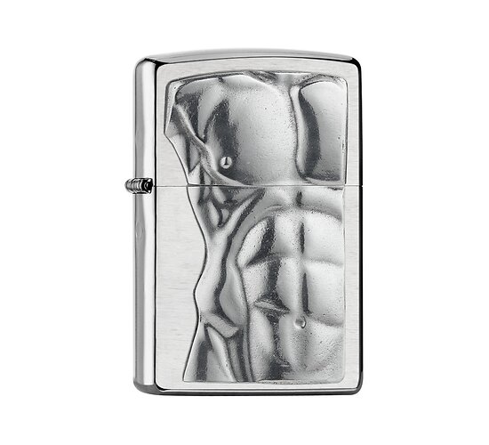 Zippo man torso 3d