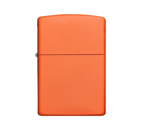 Zippo matte orange