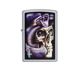 Zippo Mazzi Skull snake