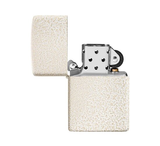 Zippo mercury glass open