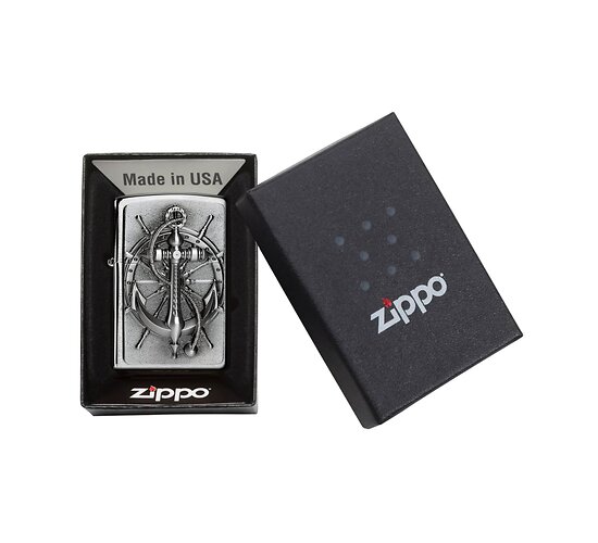 Doosje met de Nautic van Zippo