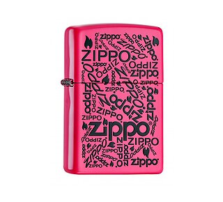 Zippo Neon pink