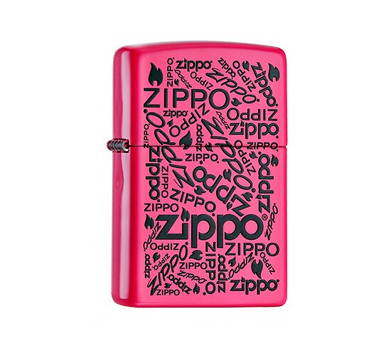 Zippo neon pink