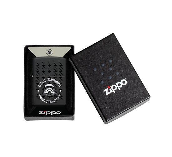 Zippo original stormtrooper bolt design black
