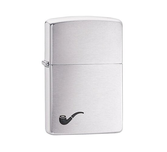 Zippo pipe chrome