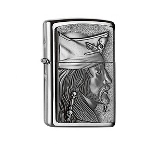 Zippo Pirate face