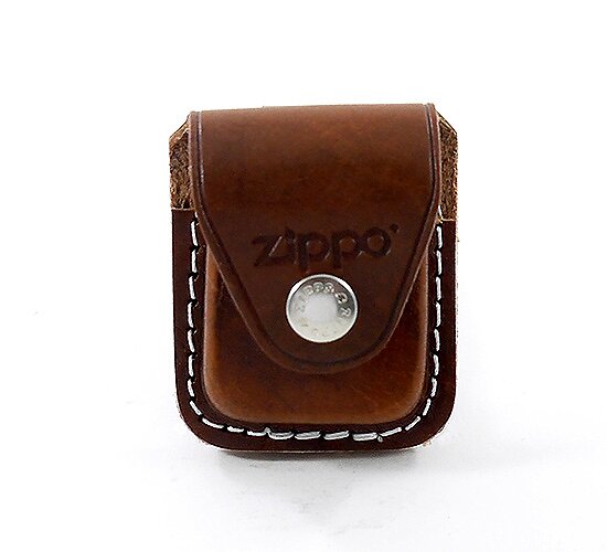 Zippo pouch clip bruin