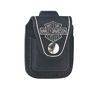 Zippo Pouch Harley Davidson (zwart)
