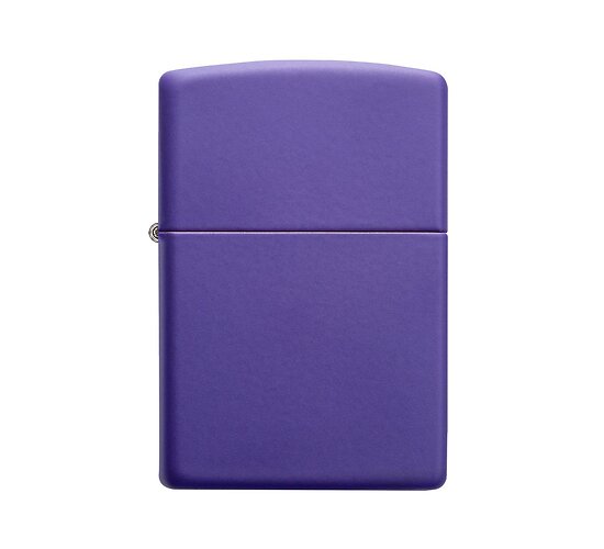 Zippo purple matte