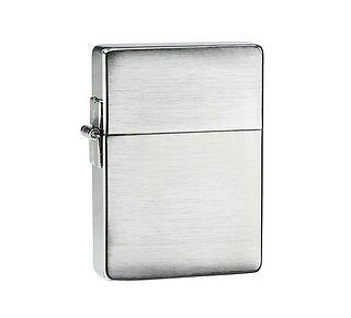 Zippo Replica 1935 Chrome aansteker in geborsteld chroom met strak en simpel design