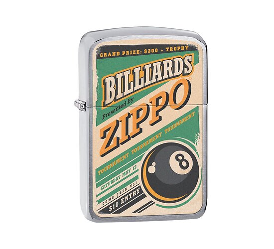 Zippo replica 1941 billiards