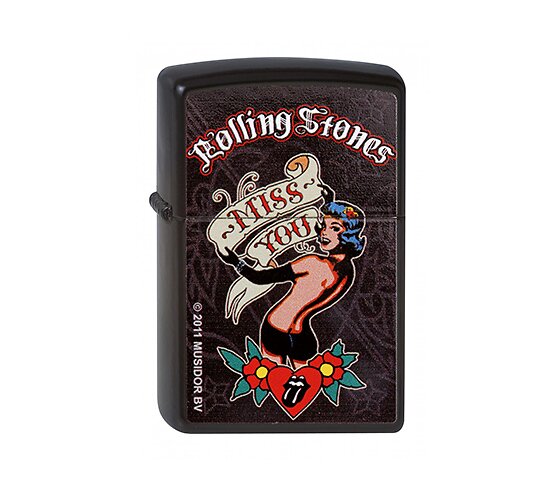 Zippo rolling stones miss you
