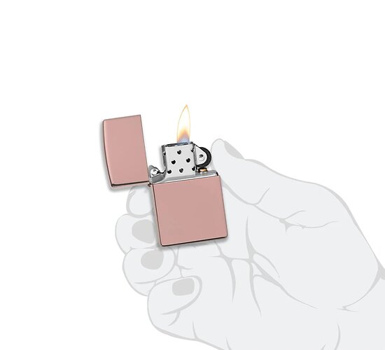 Zippo rose gold 60005212