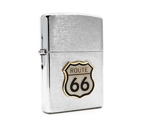 Zippo route 66 logo